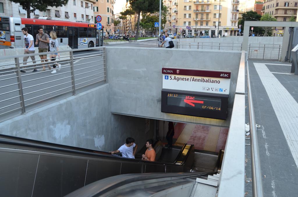 Al171 Tourist Rental Close Metro B1 - Sant'Agnese Annibaliano Rome Luaran gambar